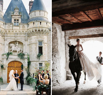 Romantic Inspiration For A Castle Wedding