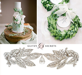 Gorgeous Laurel Leaf and Wreath Wedding Ideas