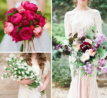 A Guide To Wedding Bouquet Shapes