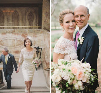 40+ Real Brides Who Looked Ravishing in White & Gold Bridal