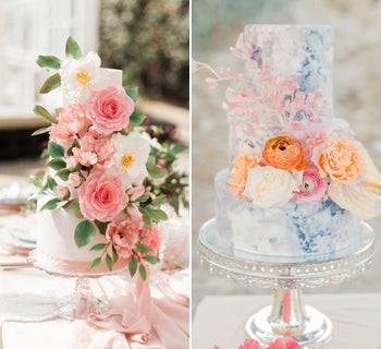 Floral Wedding Cakes for Spring