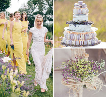 The Loveliest Lemon and Lavender Wedding Ideas