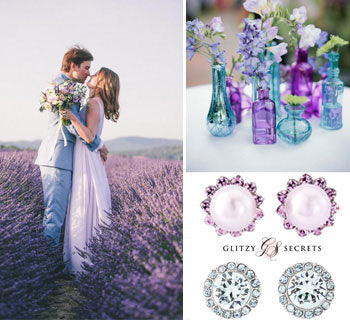 Romantic Lilac and Blue Wedding Inspiration