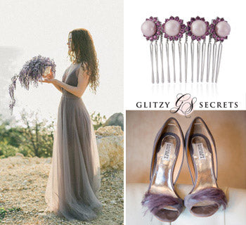 Beautifully Dusky Lilac Grey Wedding Ideas