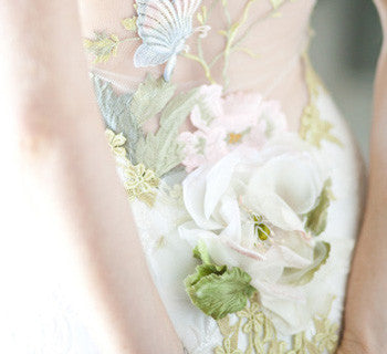Wedding Dresses - Pretty Pastels and Soft Hues