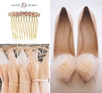 Ideas for your Peaches & Cream Wedding Colour Scheme