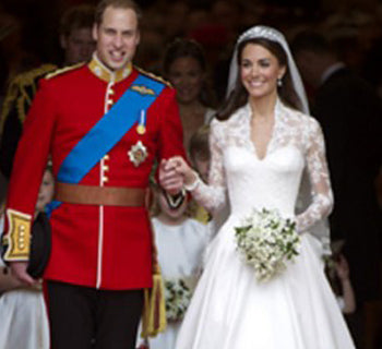 A Classic Royal Wedding Dress for Kate Middleton, Grace Kelly and Princess Margaret