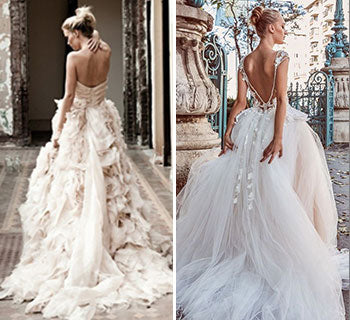 The Most Romantic Frothy Tulle Wedding Dresses