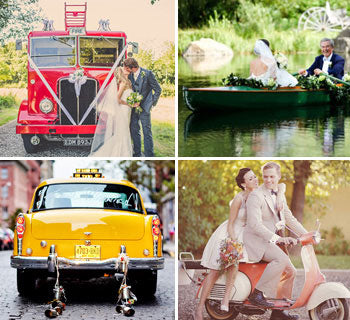 Unusual Wedding Transport Ideas to Get You to the Church in Quirky Style