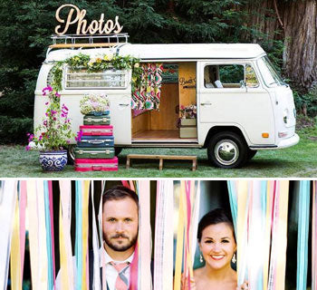 Photo Booth Ideas for a Wedding Day to Remember