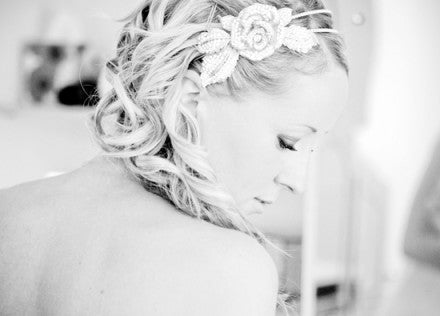 Heirloom wedding hair accessories