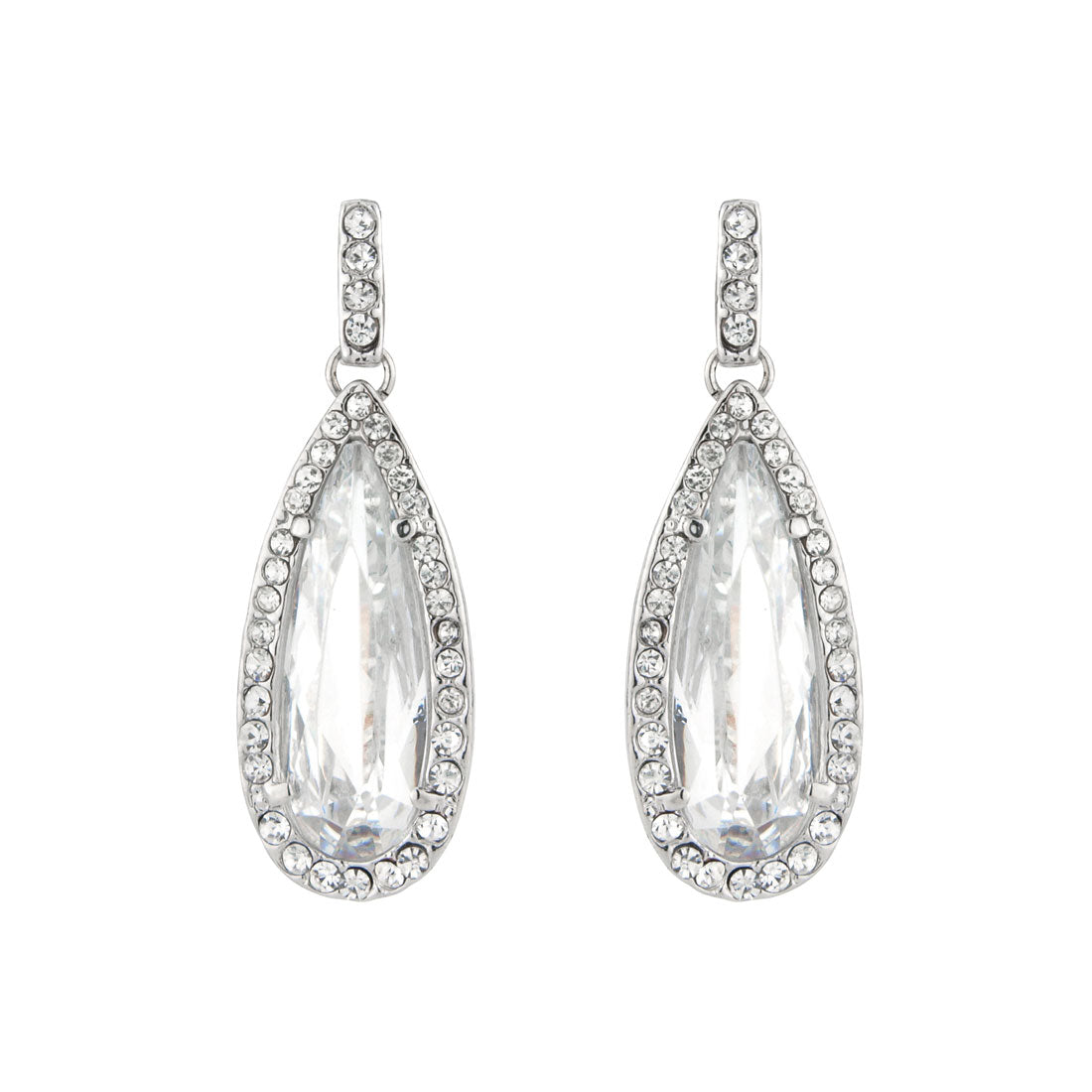 Exquisite Extravagance Crystal Drop Earrings for Weddings & Special Occasions