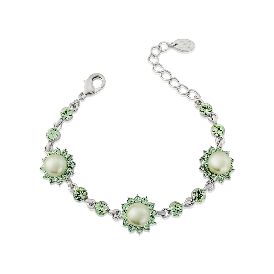 Perfect Pistachio Green Pearl Bracelet