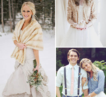It’s a Wrap: How to Keep Warm in Style on Your Wedding Day