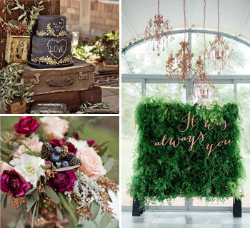 5 Stunning Colour Schemes For An Autumn Wedding