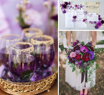 Ultra Violet Wedding Ideas - Pantone Colour of 2018