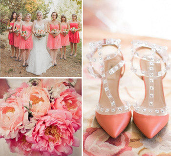 Vibrant Ideas For A Coral Wedding Theme