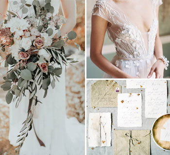 Light and Earthy: Sage and Beige Autumn Wedding Ideas