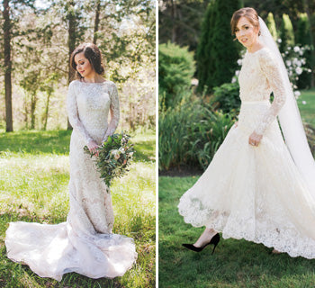 Bridal Inspiration: Long Sleeve Wedding Dresses