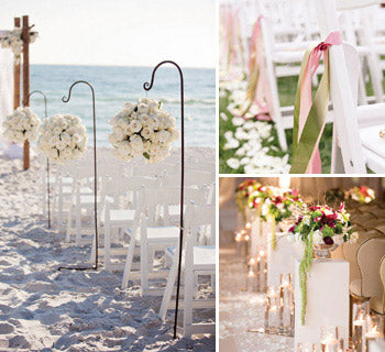 10 Romantic Wedding Aisle Ideas