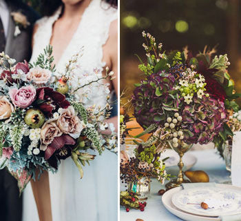 Picking Flowers For An Autumn Wedding