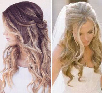 Romantic Half Up Dos: The Perfect Bridal Hairstyle?