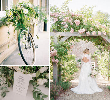 Modern Ideas for a Country Garden Wedding Theme