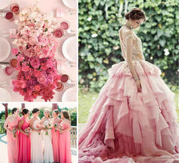 Striking Ombre Wedding Ideas for Every Colour Scheme
