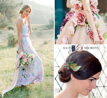 Beautiful Floral Wedding Dresses