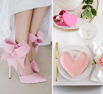 Shades of Pink for a Romantic Valentine's Wedding