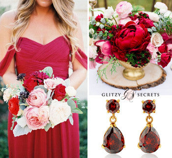July's Ruby - Inspiration for Your Birthstone Wedding