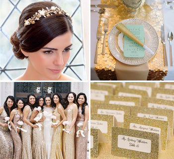 Gorgeous Gold Wedding Ideas for a Decadent Day