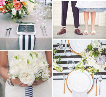 Ideas for a Sensational Stripe Wedding Theme
