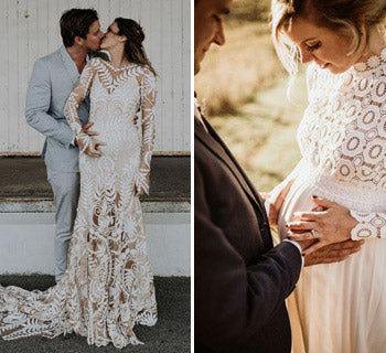 Maternity Wedding Dresses: Look Fabulous With Your Bump