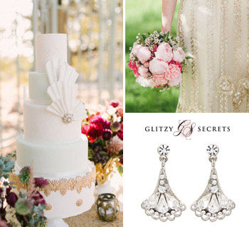 Romantic Modern Gatsby Wedding Inspiration
