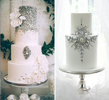 The Most Stunning Jewelled Wedding Cakes