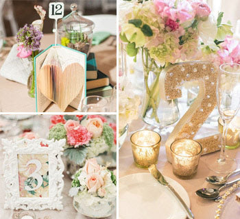 Wedding Table Number Ideas Your Guests Will Love