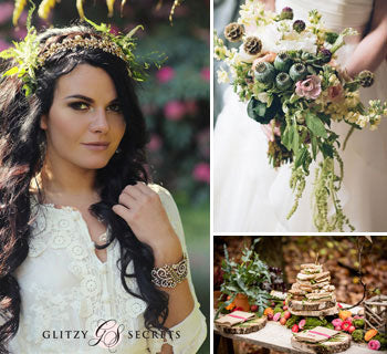 Fairies and Flowers: An Enchanted Woodland Wedding Theme