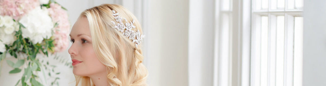 Silver Wedding Hair Accessories