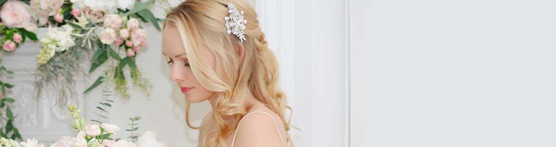 Crystal Wedding Hair Clips