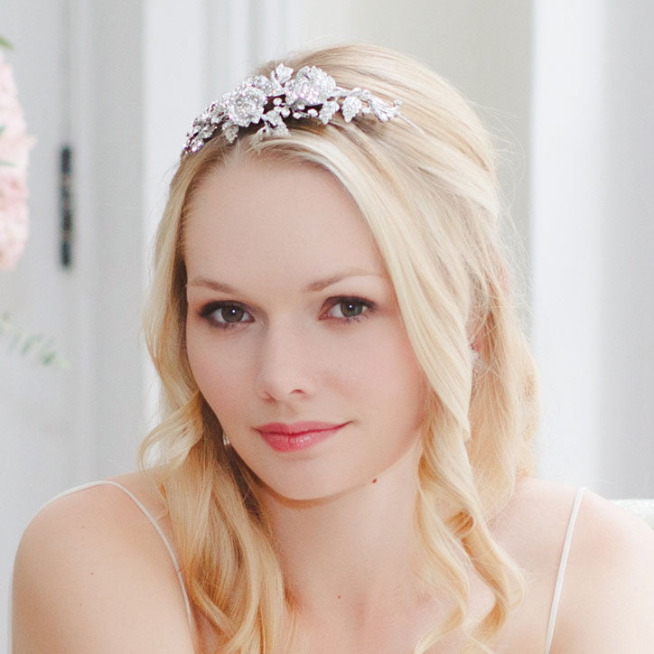 Crystal wedding tiara collection