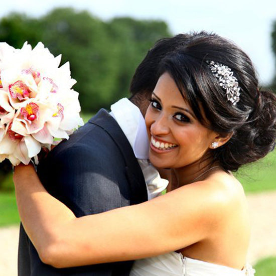 Beena Wears Heirloom of Yester Year Side Tiara by Glitzy Secrets