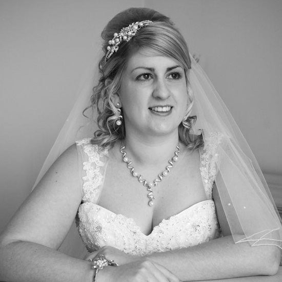 Felicity wears Romance of Enchantment Tiara by Glitzy Secrets