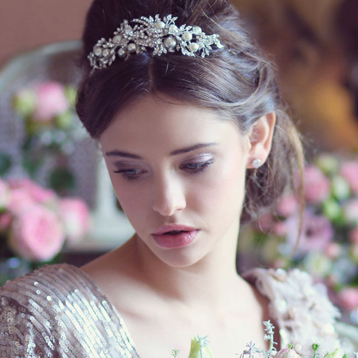 Pearl tiara collection