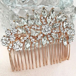 Rose Gold Hair Accessory Collection