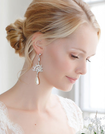 Shop our Pearl Earrings for Brides