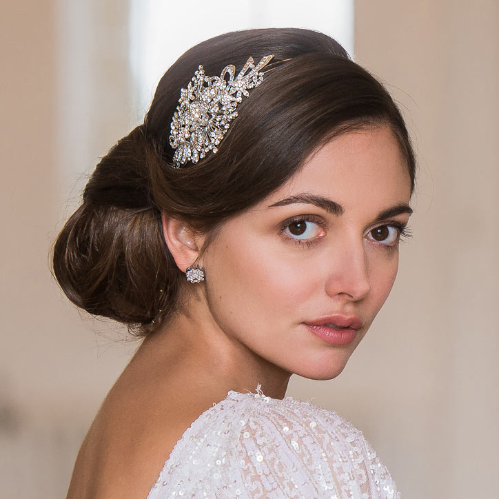 Collection of wedding hair accessories