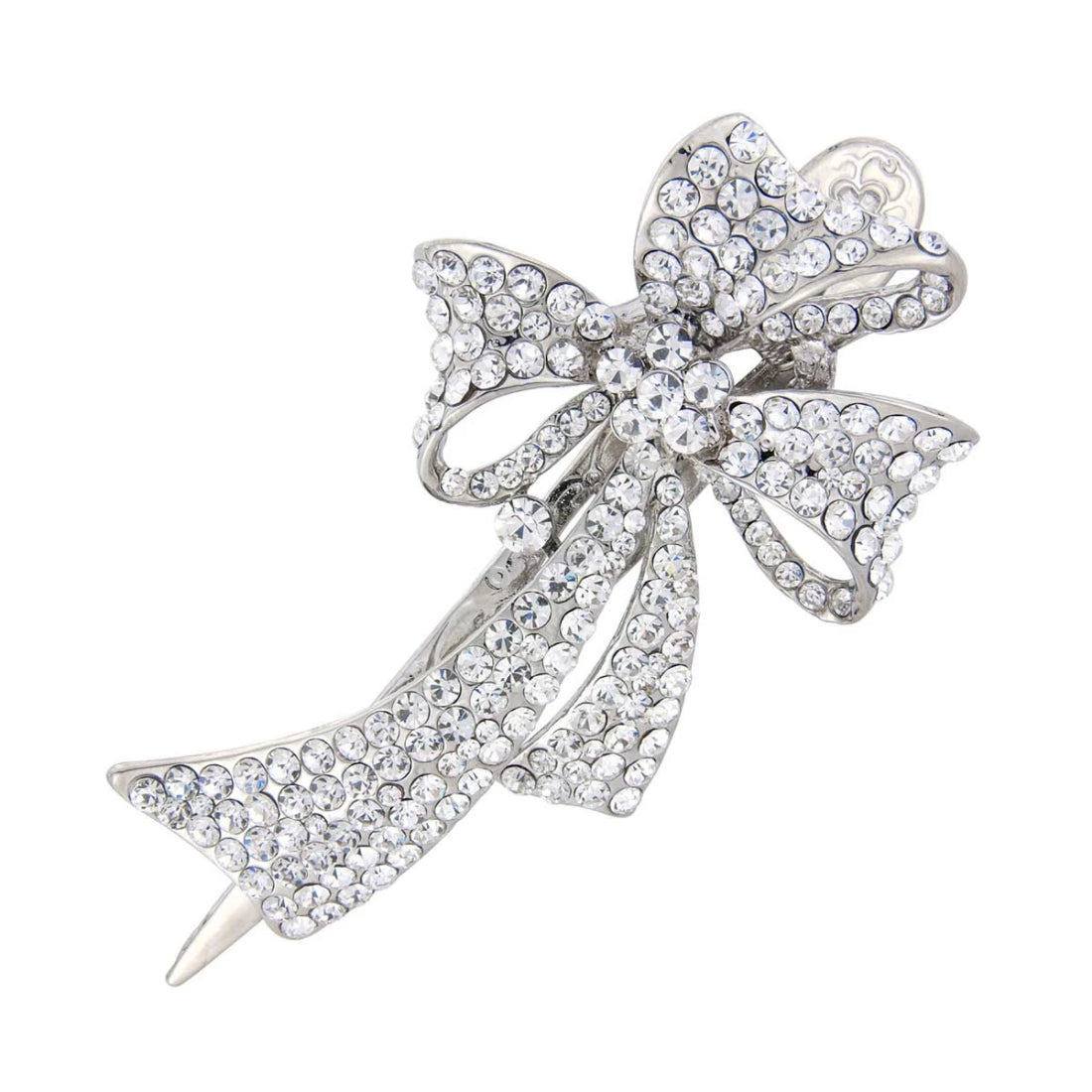 Bow of Extravagance Crystal Concord Clip