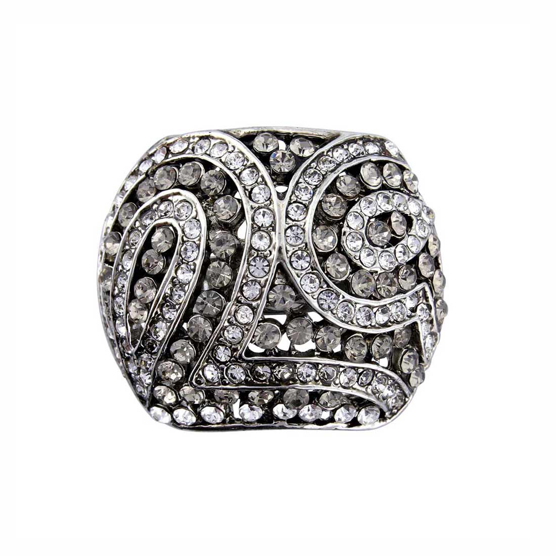 Bygone Treasure Cocktail Ring Glitzy Secrets