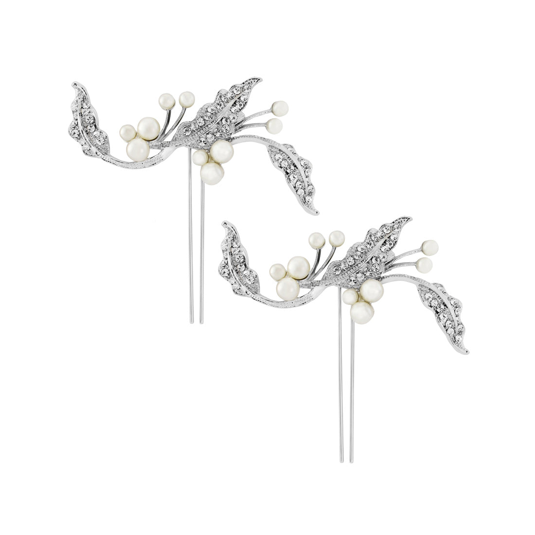 Delicate Vine Pearl Bridal Hair Pins